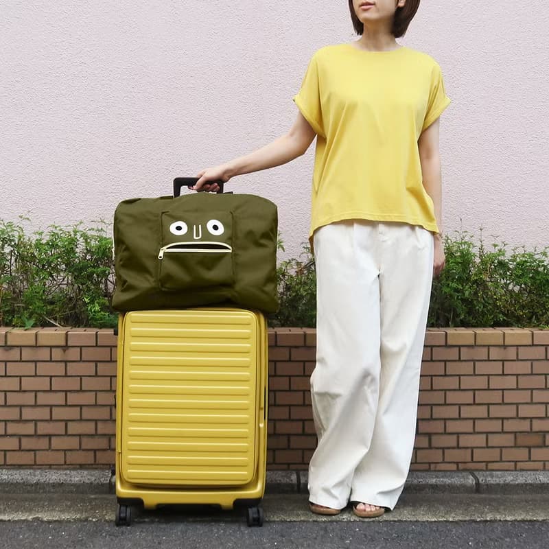 【Travel Monster】折りたたみボストンバッグ 選べる４色