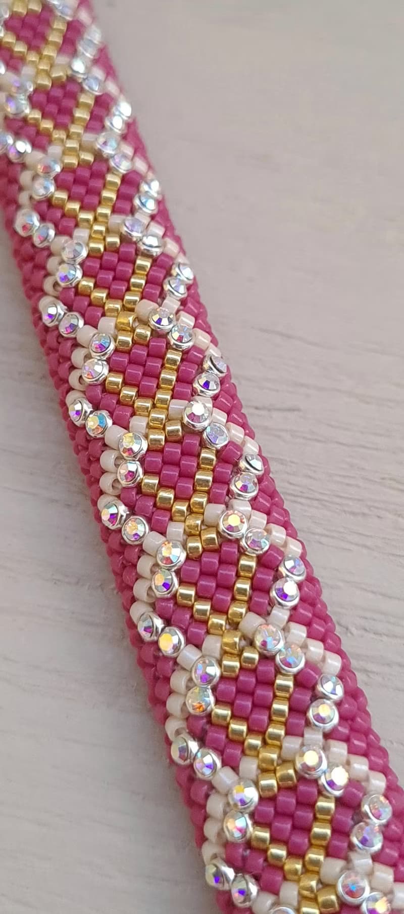 Crystal Bracelet Crochet Bracelet For Women Handmade Jewelry 水晶手鍊 创意礼物 收纳用品