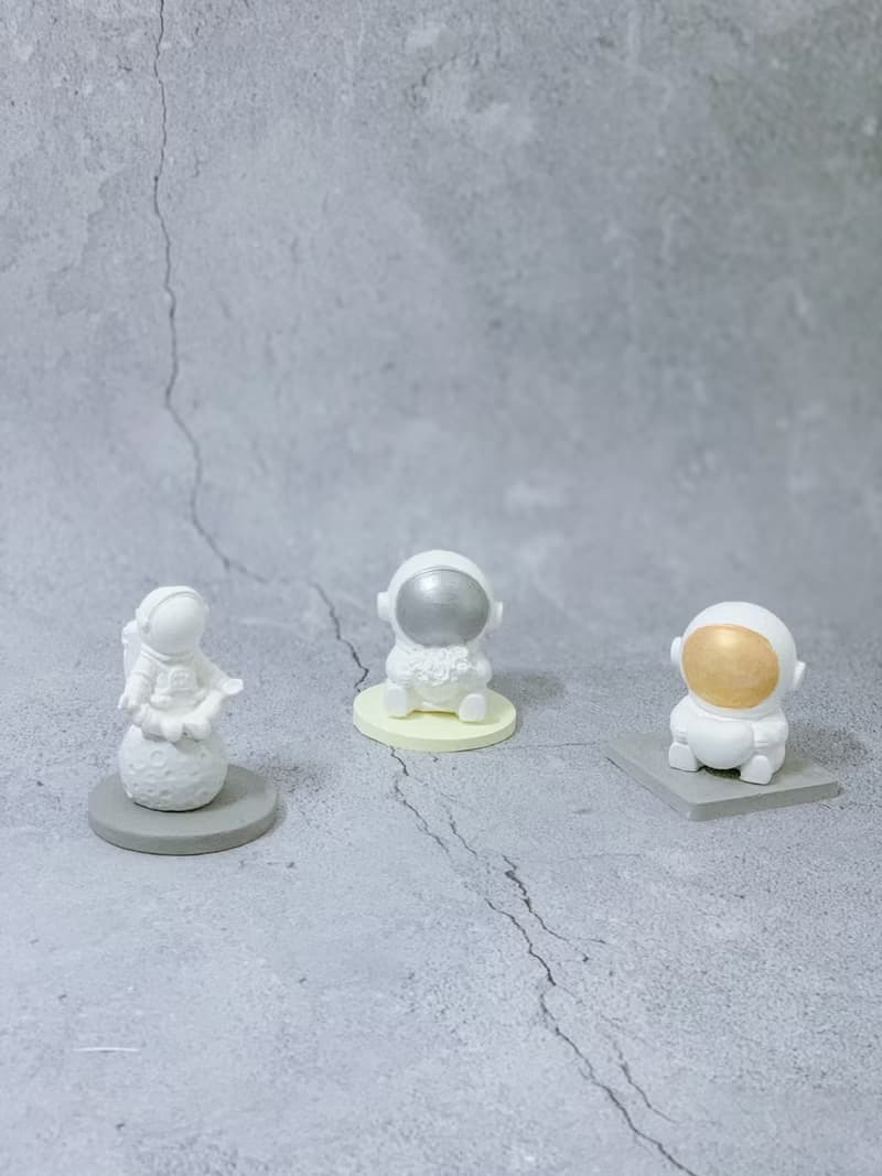 香氛造型擴香石-萌萌太空人 宇航員附底座 +5ml香精油