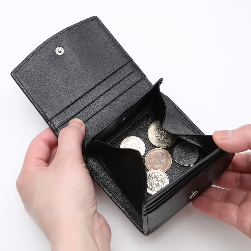 Arch 方形短夾-經典黑