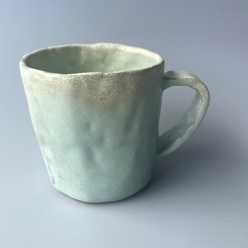@studio_florero 綠色 馬克杯 把杯