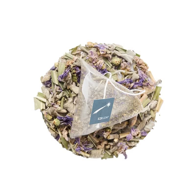 一澤茶【EZR Leaf】無咖啡因/檸檬草本/8入盒裝/12入袋裝/散茶50g