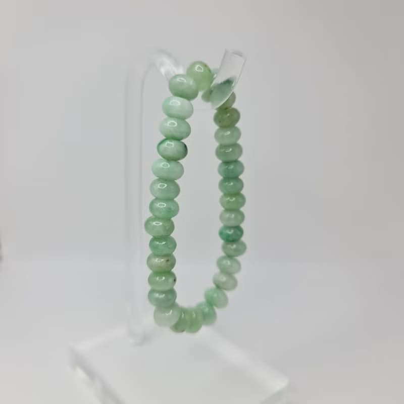 糖果色果綠手串 | 天然緬甸玉A貨翡翠