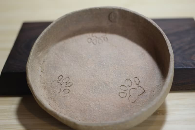 【送禮好物】12cm 純手捏小圓碟 點心盤 陶作家葉佳佩純手製