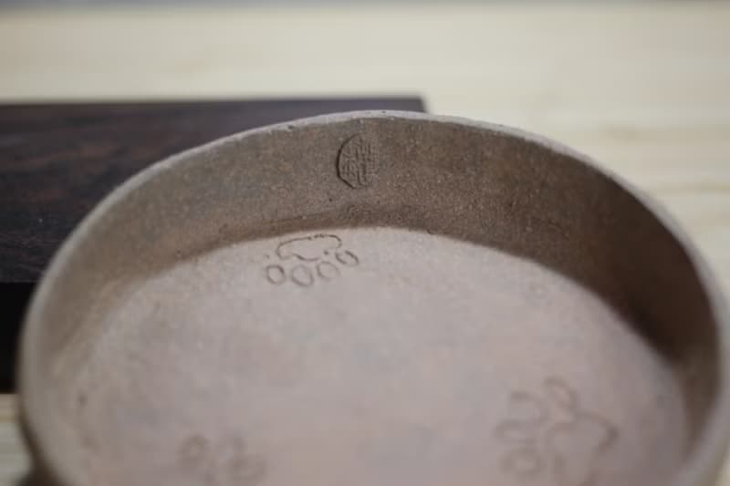 【送禮好物】12cm 純手捏小圓碟 點心盤 陶作家葉佳佩純手製