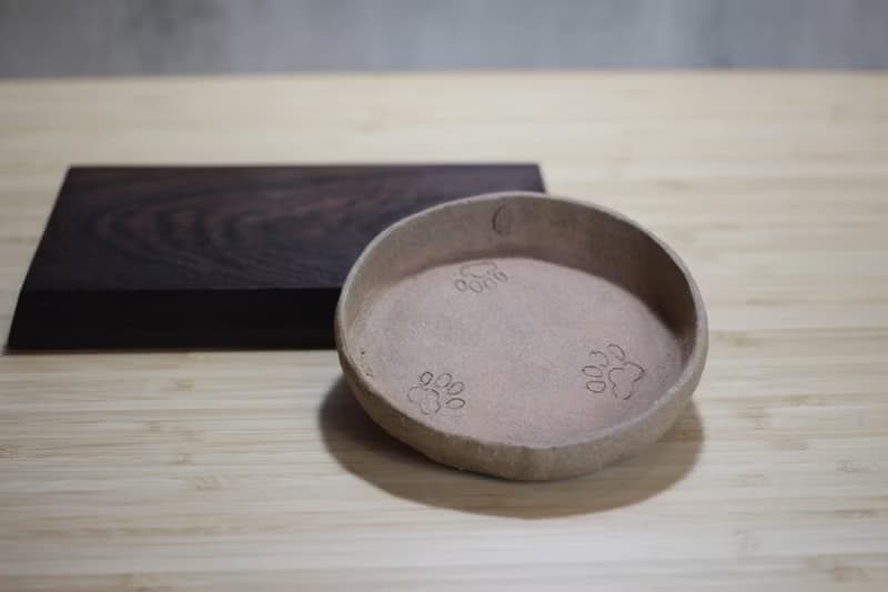 【送禮好物】12cm 純手捏小圓碟 點心盤 陶作家葉佳佩純手製