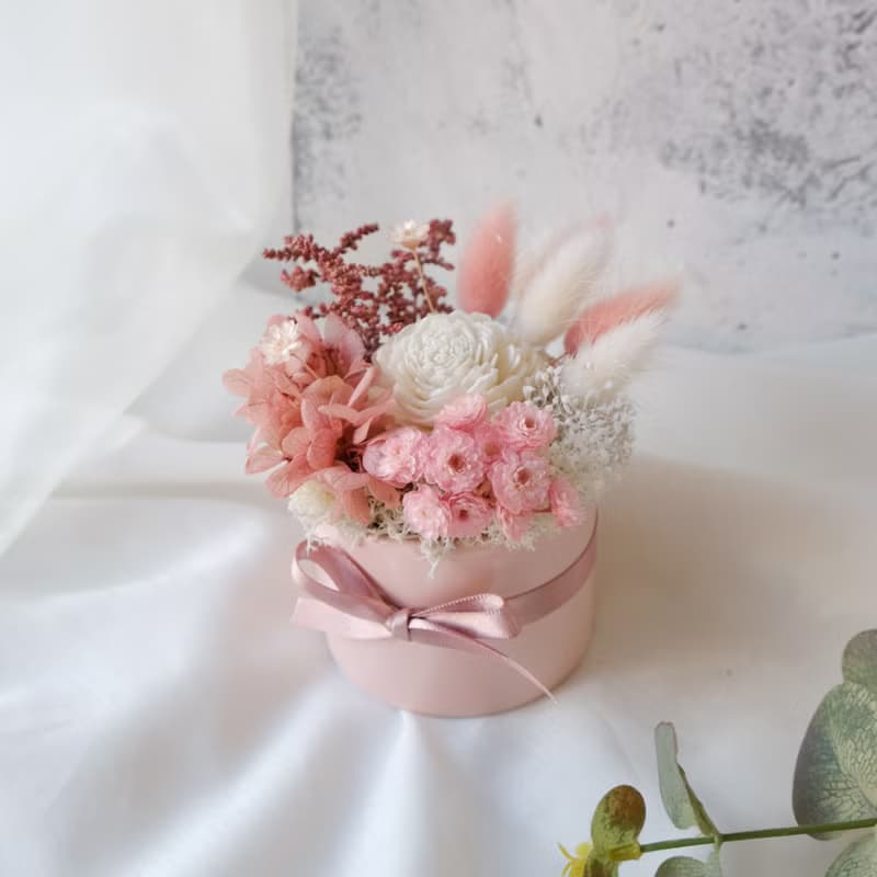 Goody Bag - 小盆花不凋花、永生花、乾燥花盆栽 2個一組福袋