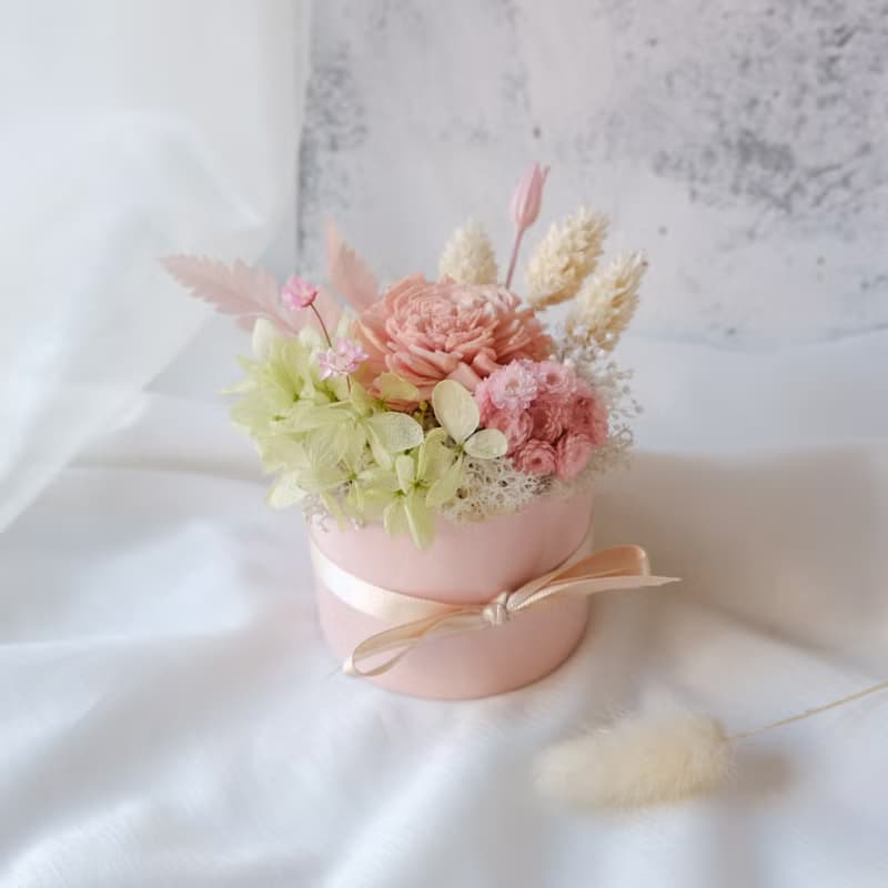 Goody Bag - 小盆花不凋花、永生花、乾燥花盆栽 2個一組福袋