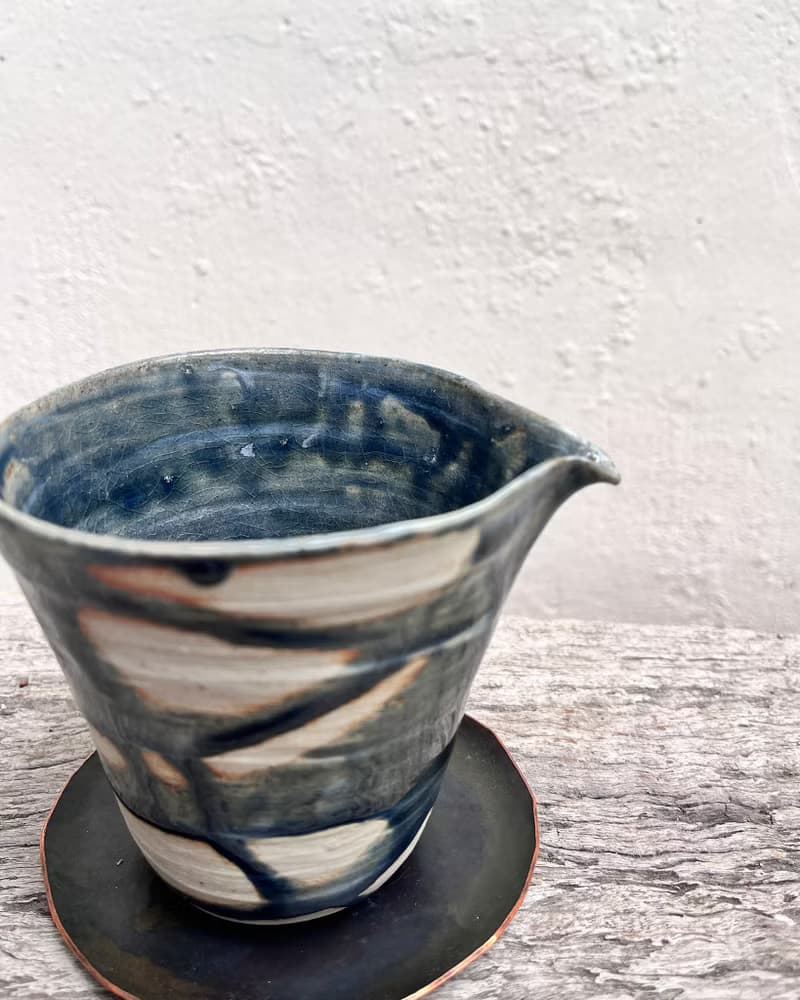 墨藍 茶海 公道杯 二一零 | 陶器皿