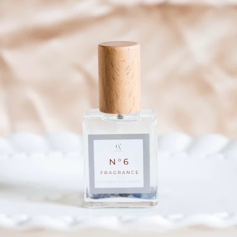 生命靈數6號 天然精油水晶能量香氛噴霧