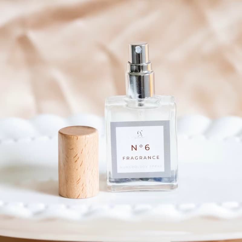 生命靈數6號 天然精油水晶能量香氛噴霧