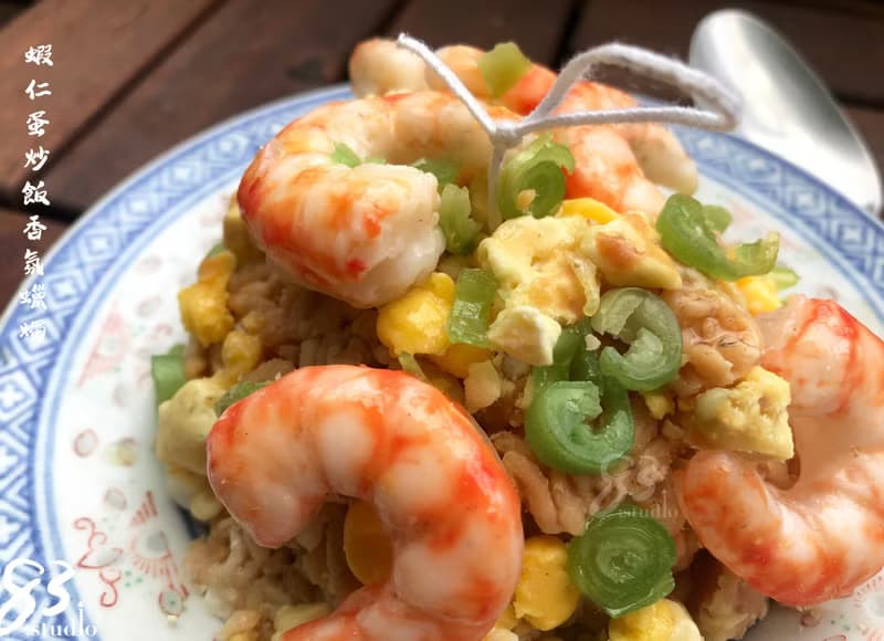 83獨創款 仿真蝦仁炒飯蠟燭
