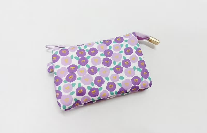 【三層小錢包-鋪棉】手作手握包 小錢包 分隔收納錢包 -送禮禮物