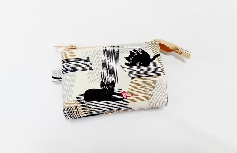 【三層小錢包-鋪棉】手作手握包 小錢包 分隔收納錢包 -送禮禮物