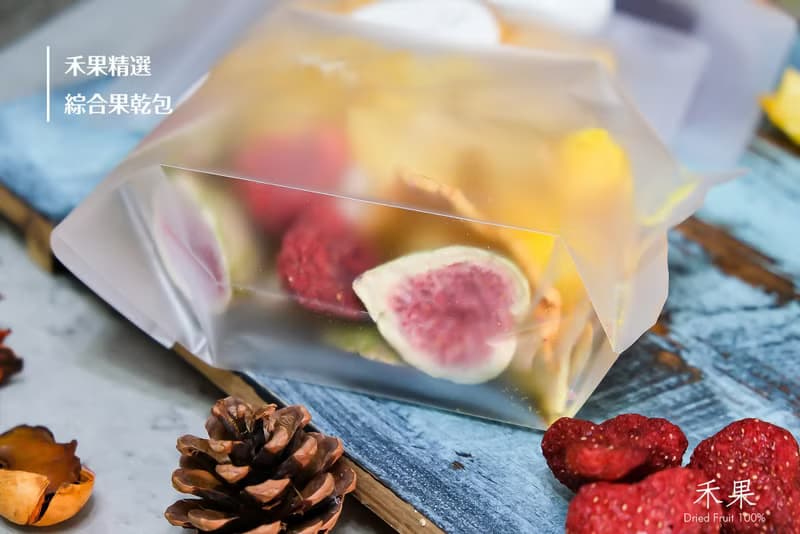 【禾果】古樸素雅果乾提盒(原木色)中秋禮盒