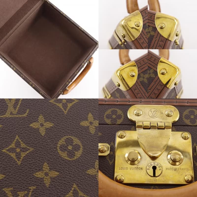 【日本直送】ルイ・ヴィトン LOUIS VUITTON タボール26 トランク M47114 モノグラムキャンバス 茶 _【中古】