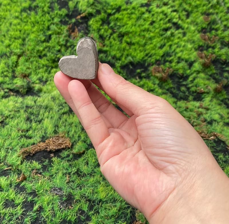天然原礦可愛小滿天星紫晶愛心 療癒 招財開運 增智慧 入厝禮物