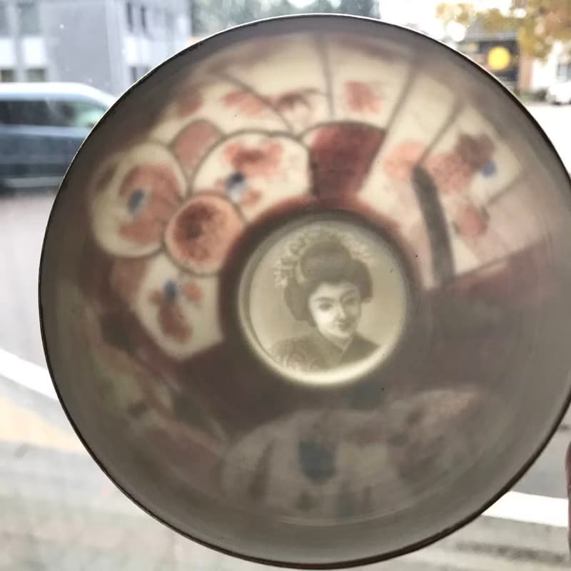 5人日式茶具| 古董上等瓷器 | 蛋殼瓷