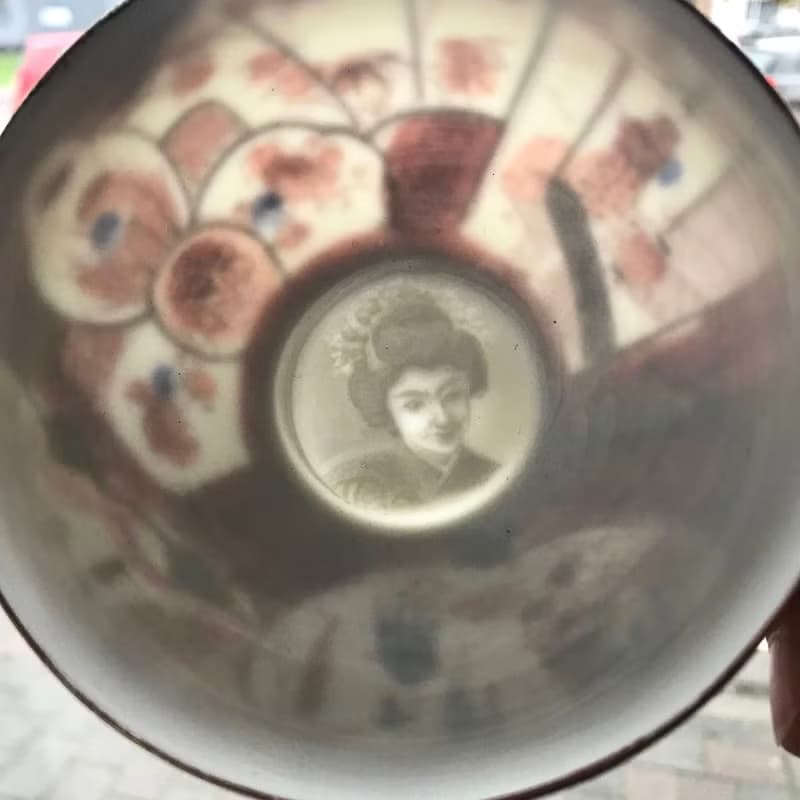 5人日式茶具| 古董上等瓷器 | 蛋殼瓷