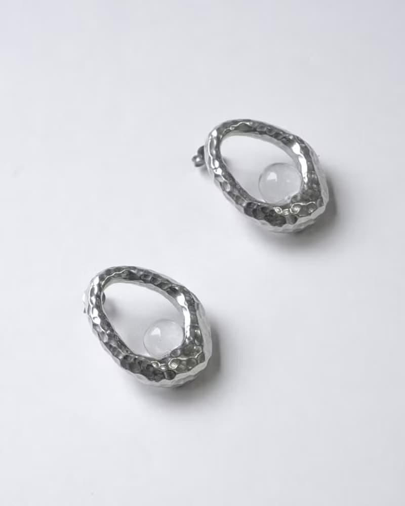 Hario手工玻璃耳環 - En (HANS-EN-P-TI)