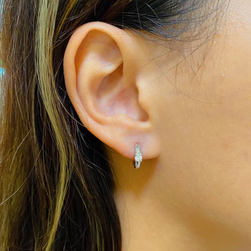 925純銀 | 9分微光_耳環