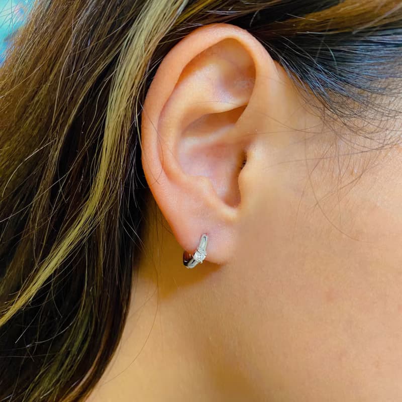 925純銀 | 9分微光_耳環