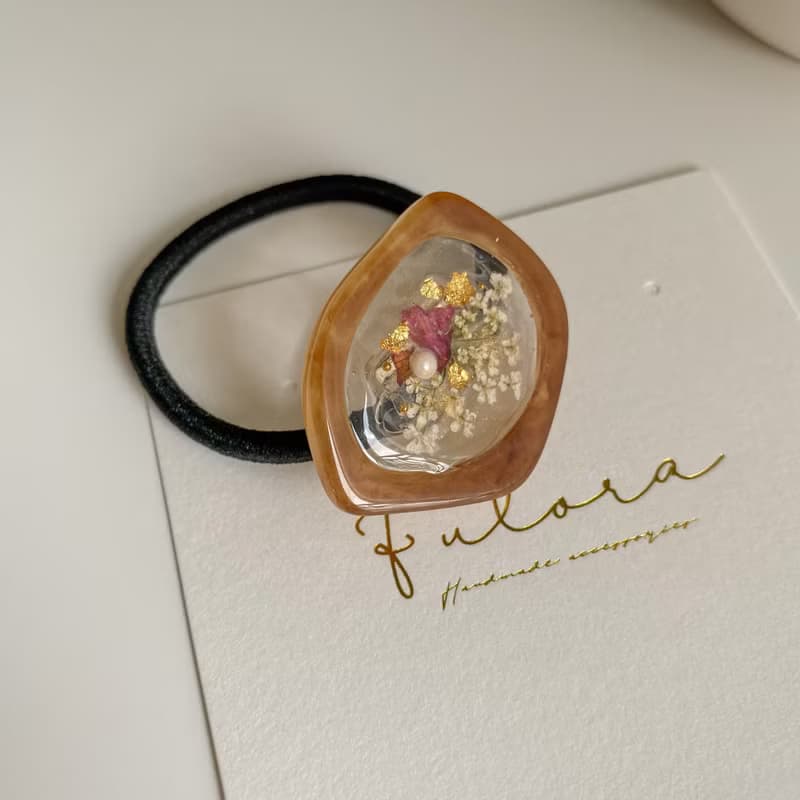 | 森菓糰子 | 乾燥花髮圈