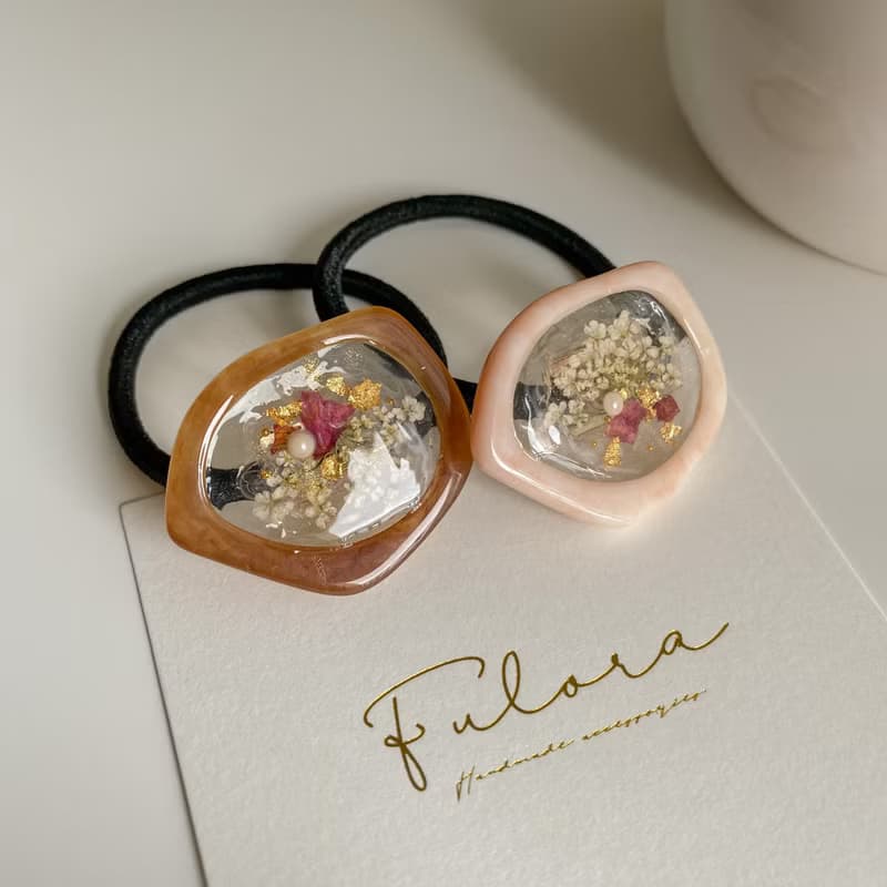 | 森菓糰子 | 乾燥花髮圈