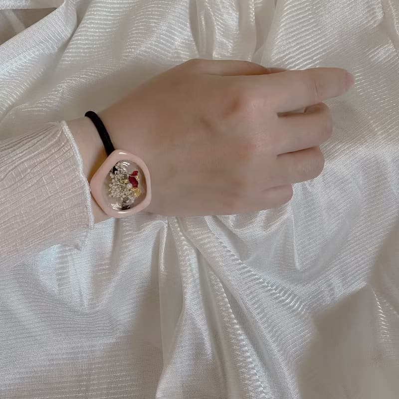 | 森菓糰子 | 乾燥花髮圈