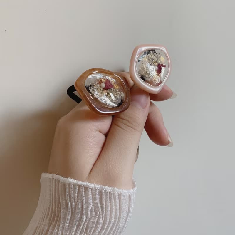 | 森菓糰子 | 乾燥花髮圈