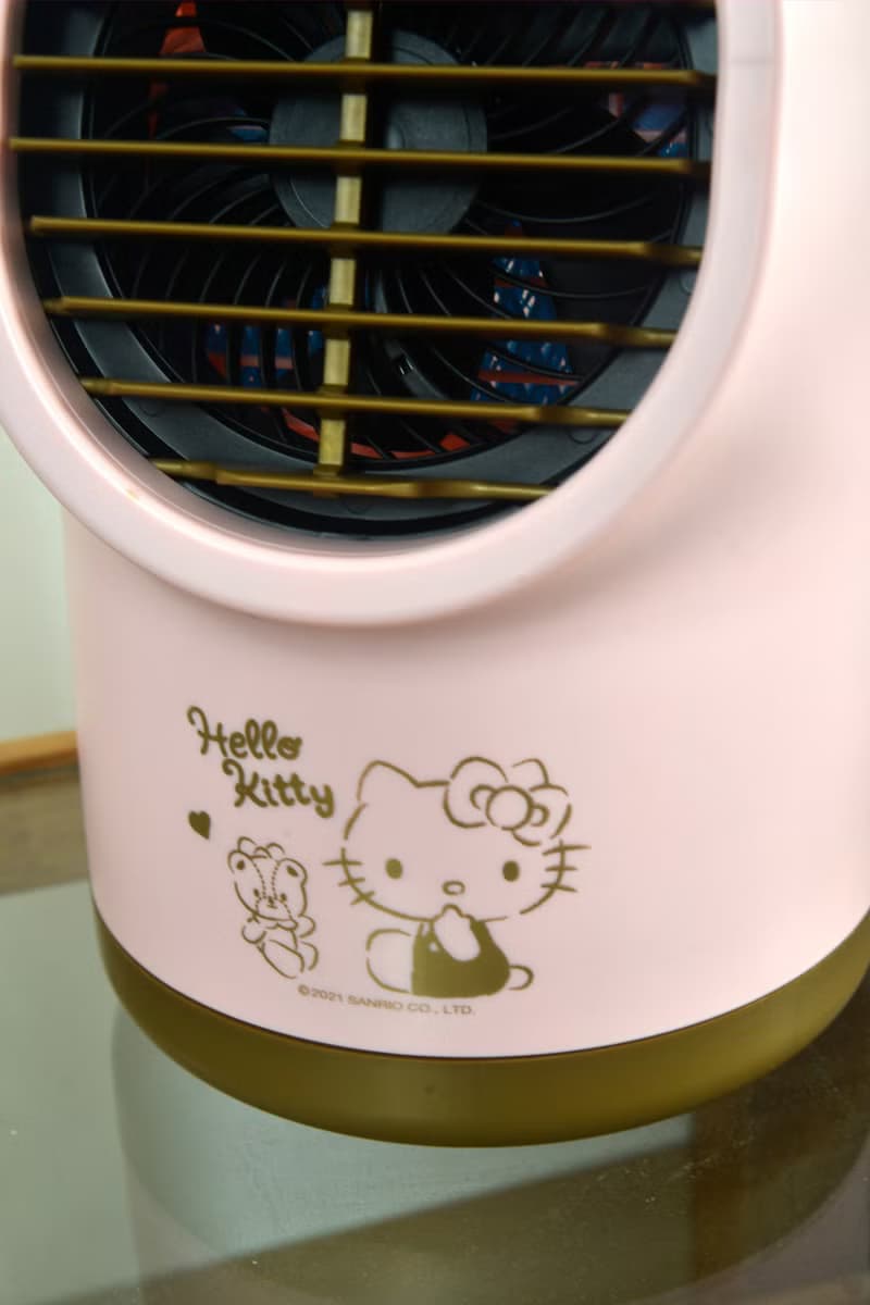【Hello Kitty】三段風速水冷涼風扇(USB充電 定時功能 左右擺頭)