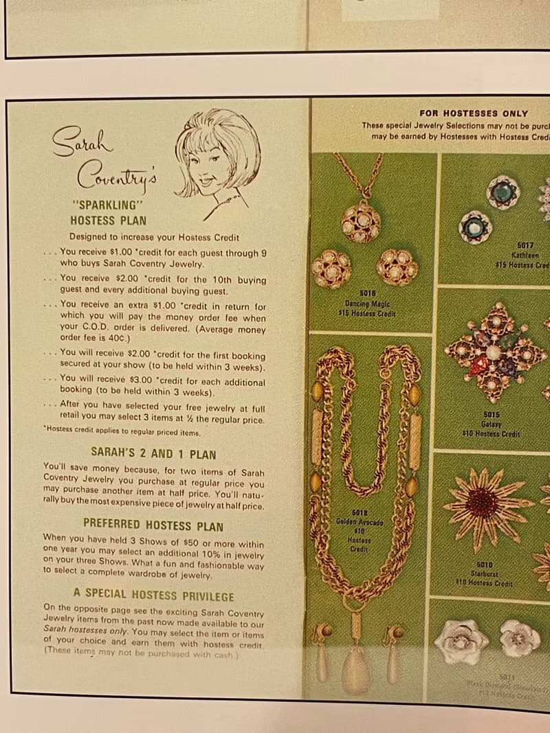 老又好古董珠寶 Vintage 金酪梨套組 項鍊手鍊 Sarah Cov