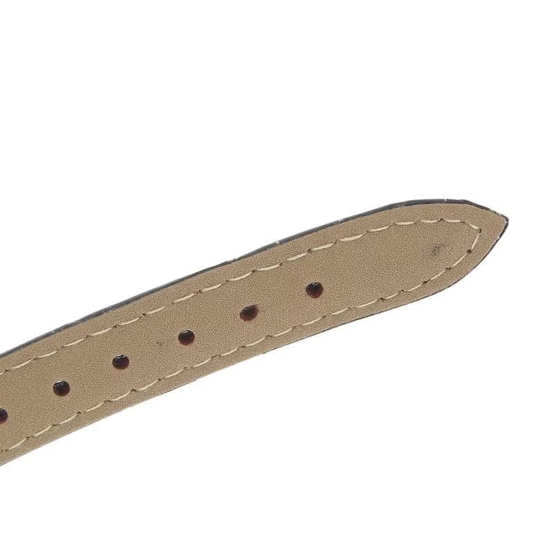 【日本直送】カルティエ CARTIER マストヴァンドーム 腕時計 K18ゴールド×型押しレザー クオーツ アナログ表示 白文字盤 レディース【中古】