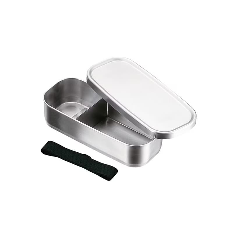 日本相澤工房 AIZAWA 日本製18-8不鏽鋼長方形便當盒-500ml