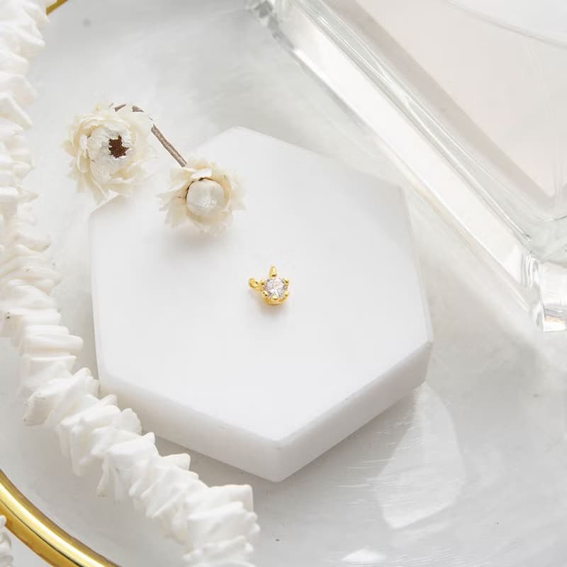 藏寶箱金飾 9999黃金純金 墜子/項鍊/鎖骨鍊 鑽石 單鑽