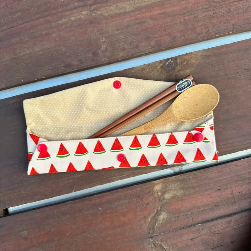 減塑生活 環保防水餐具袋