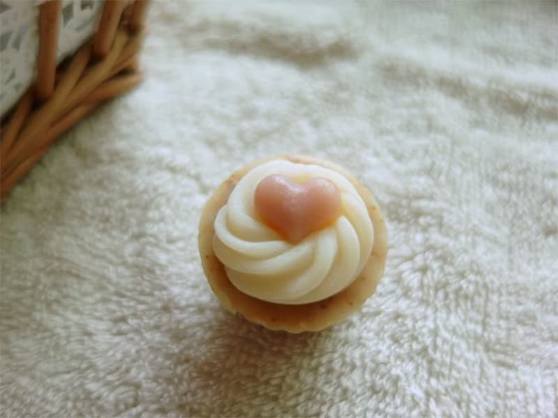 QQ小愛心迷你杯子蛋糕皂  婚禮小物生日禮耶誕節七夕情人節