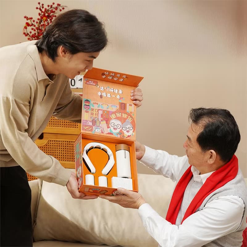 【免運】和正孝心禮盒家用禮品頸椎按摩器實用高檔禮盒禮品