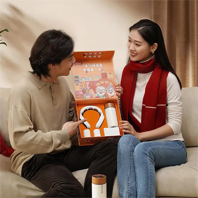 【免運】和正孝心禮盒家用禮品頸椎按摩器實用高檔禮盒禮品