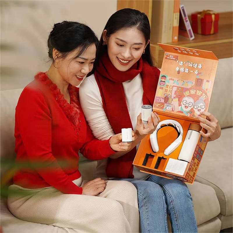 【免運】和正孝心禮盒家用禮品頸椎按摩器實用高檔禮盒禮品