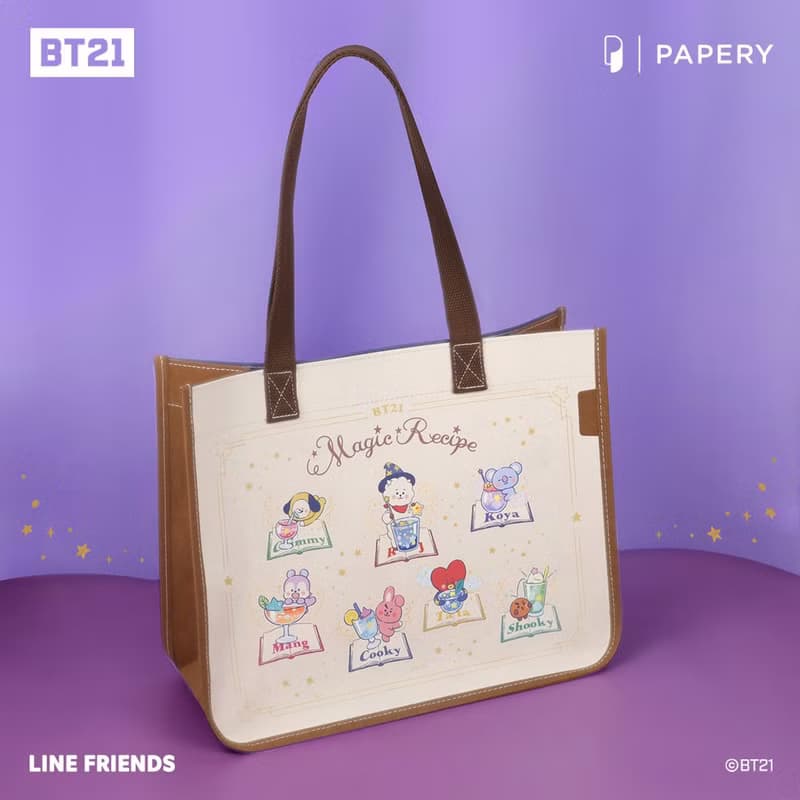 環保方形托特包 BT21 MAGIC RECIPE EDITION