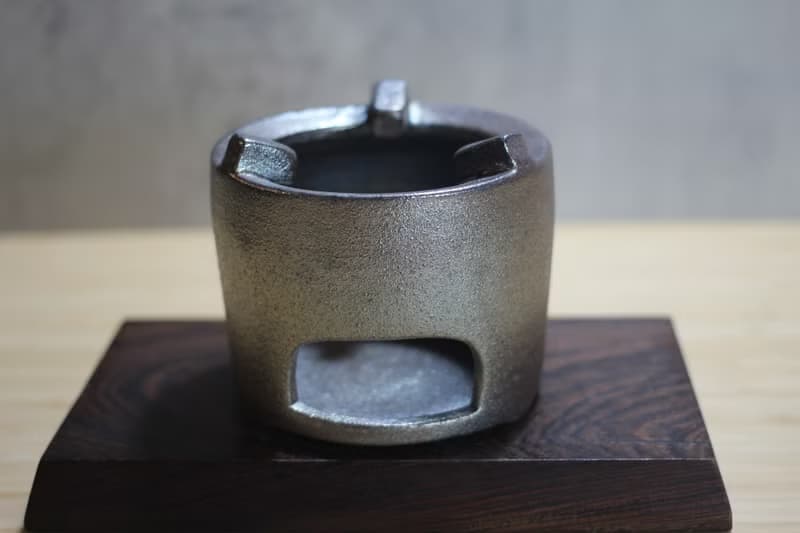 【母親節禮物】10cm 柴燒 保溫爐座 蠟燭加熱台 鶯歌葉敏祥手作