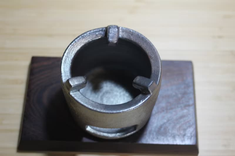 【母親節禮物】10cm 柴燒 保溫爐座 蠟燭加熱台 鶯歌葉敏祥手作