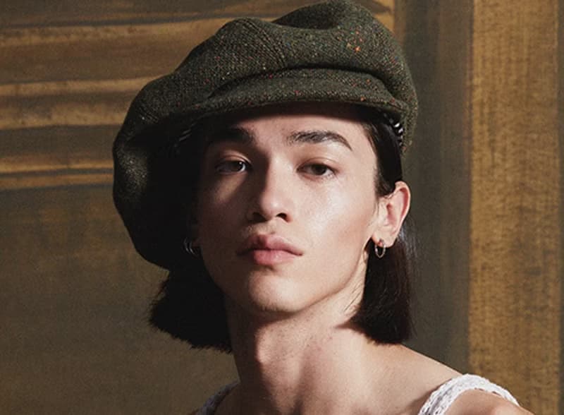 歐式復古 云朵報童帽子oversize假領 帽子/披肩