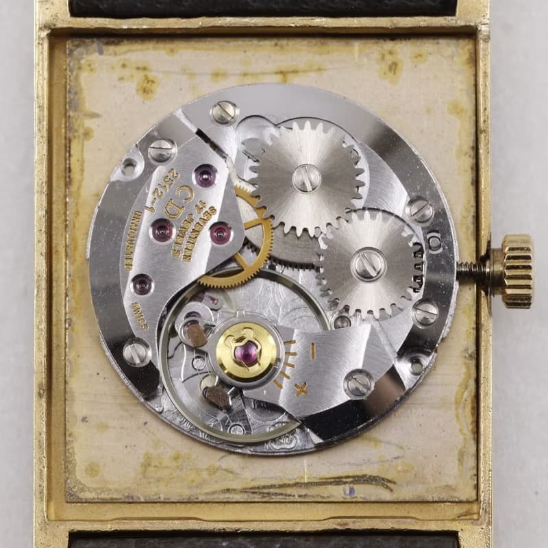 【日本直送】クリスチャンディオール Dior 腕時計 cal.2512-1 31735 SS×レザー 手巻き グレー文字盤 メンズ【中古】