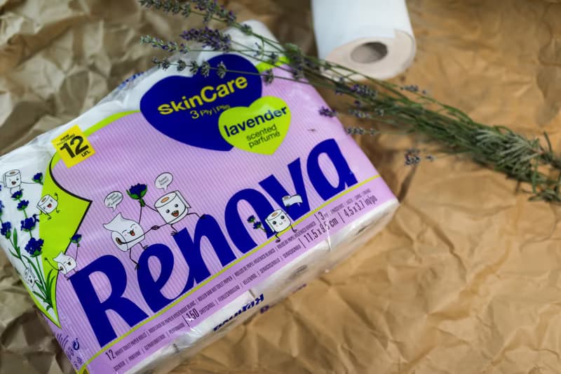 Renova天然植萃香氛滾筒式卷紙 送禮環保不含螢光劑不掉色香氛