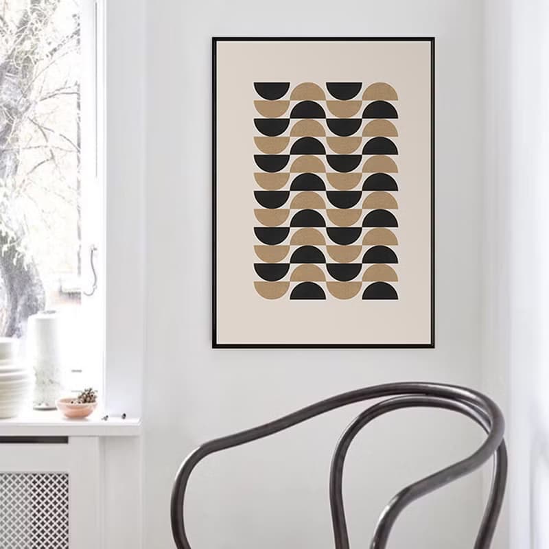 二分之一II - 幾何/抽象/文青/復古/家居/民宿/咖啡廳/工作室