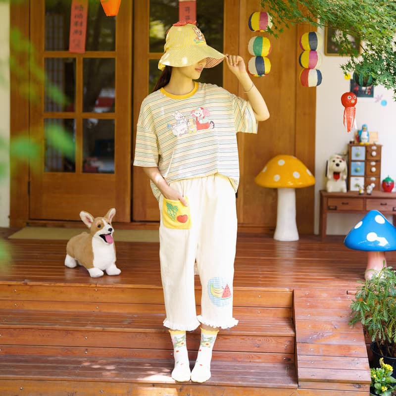 賣冰棍咯 純棉短袖T恤 復古昭和可愛舒服 透氣 印花