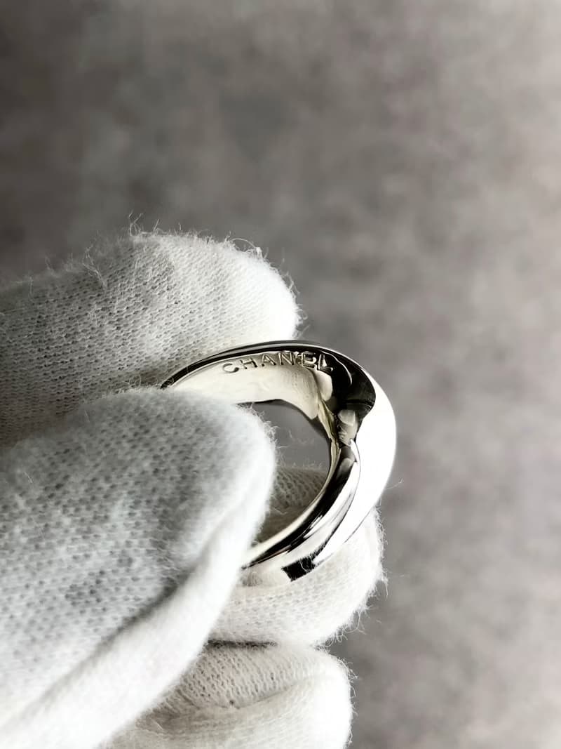 【 日本直送　名牌中古包 】CHANEL シャネル リング シルバー ツイスト SILVER925 vintage ヴィンテージ オールド xe32nf