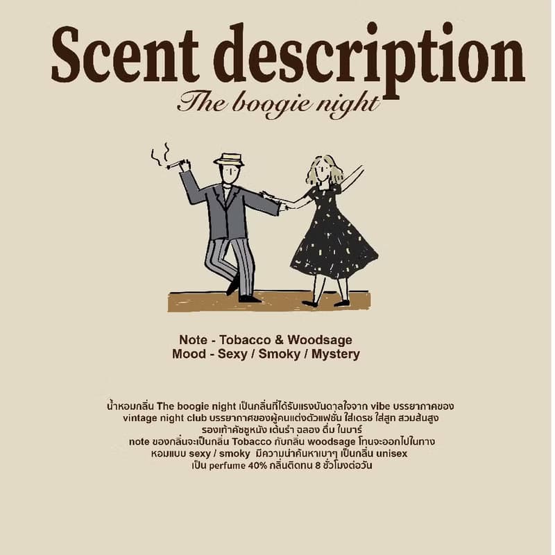 Summerstuff.marine - BODY PERFUME กลิ่น THE BOOGIE NIGHT (50 ml)